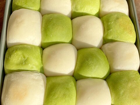 ♦️クリームチーズとあんこ入りのちぎりパン